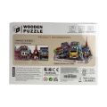 2Kids Toys 3D Wooden Puzzle Miniature Scene European Town