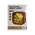 2Kids Toys 3D Wooden Puzzle Lamp Sunflower Field