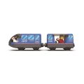 2Kids Toys Electric City Train Blue