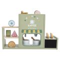 2Kids Toys Wooden Coffee Maker & Toaster Set