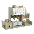 2Kids Toys Wooden Coffee Maker & Toaster Set