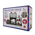 2Kids Toys Wooden Coffee Maker & Toaster Set