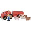 2Kids Toys Tractor with Trailer & Figures