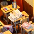 2Kids Toys Miniature House School Classroom