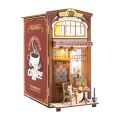2Kids Toys DIY Book Nook Miniauture House Cafe