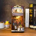 2Kids Toys DIY Book Nook Miniauture House Cafe