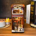 2Kids Toys DIY Book Nook Miniauture House Cafe