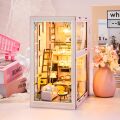 2Kids Toys DIY Book Nook Miniature House Pink Maisonette