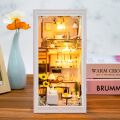 2Kids Toys DIY Book Nook Miniature House Pink Maisonette