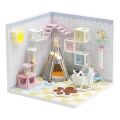 2Kids Toys Miniature House Home of Meow Cat
