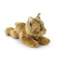 Rappa Plush cat lying 30 cm ECO-FRIENDLY