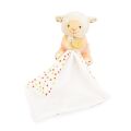 Doudou Plush sheep with blanket 11 cm