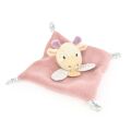 Doudou Comfort Blanket Pink Giraffe 19 cm