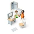 Bigjigs Toys Wooden furniture for a dollhouse Bathroom
