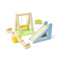 Bigjigs Toys Wooden dollhouse furniture Outdoor playground