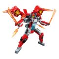 Qman Roaring Flame God General 41305 4 in 1 set