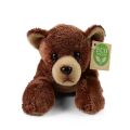 Rappa Plush bear lying 18 cm ECO-FRIENDLY
