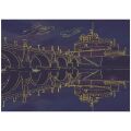 Dino Neon Angel Castle Puzzle 1000 pieces