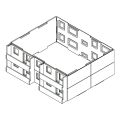 Piko Authentic Edition Panel House Extension - 61147