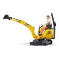 Bruder BWORLD JCB Mini Excavator with Figure