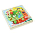 Vilac Wooden set of fun games with animals 4 in 1