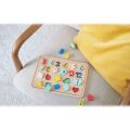 Petit Collage Insert puzzle with numbers and shapes multilingual
