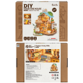 RoboTime 3D wooden jigsaw puzzle Miniature house Puppy house