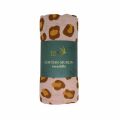 Tommy Lise Cotton Muslin Diaper Coral Leopard 120x120 cm