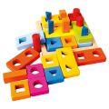 Bino Insert shapes on board coloured