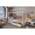 MebloBed Bed with storage ROZALIA II pine