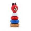 Vilac Wooden mounting tower Lucien dog