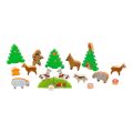 Jeujura Mountain Animals 19 pieces