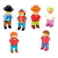 Jeujura Wooden figures for kits 6 pcs