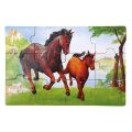 Bino Wooden puzzle in a box animals