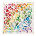 Galison Puzzle Rainbow Ornaments 500 pieces