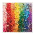 Galison Puzzle Rainbow Buttons 500 pieces