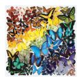 Galison Puzzle Rainbow Butterflies 500 pieces