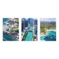 Galison Puzzle Aerial shots of USA 3×120 pieces