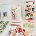 RoboTime 3D Jigsaw Flower Box