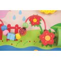 Bigjigs Baby Wooden Motor Board Flowers