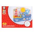 Bigjigs Baby Wooden Motor Board Sea