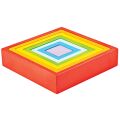 Bigjigs Baby Wooden Folding Squares