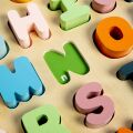 Bigjigs Toys Wooden puzzle uppercase letters - ABC