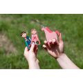 BeWooden Puppet finger theatre - prince, princess, unicorn