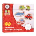 Bigjigs Toys Easy Puzzle Vehicles