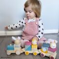 Bigjigs Baby Wooden train with animals