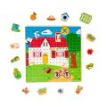 Bigjigs Toys Dressing board house