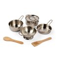 Bigjigs Toys Pot rack 8 pieces