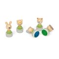 Bigjigs Toys Wooden Ink Stamps Animals 1 pcs