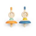Bigjigs Toys Wooden Spinning Top with String 1 pc